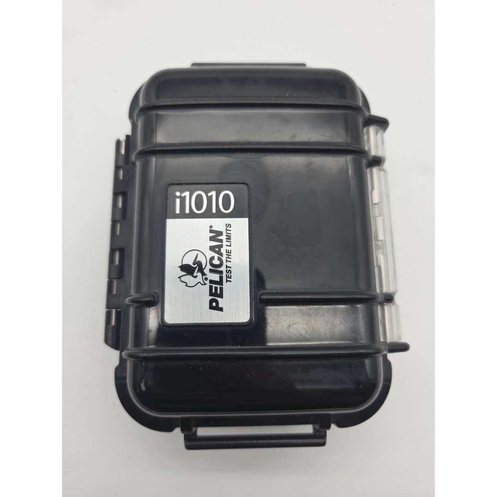 Pelican i1010 Hard Case Black Waterproof with Auxiliary Jack - NICE
